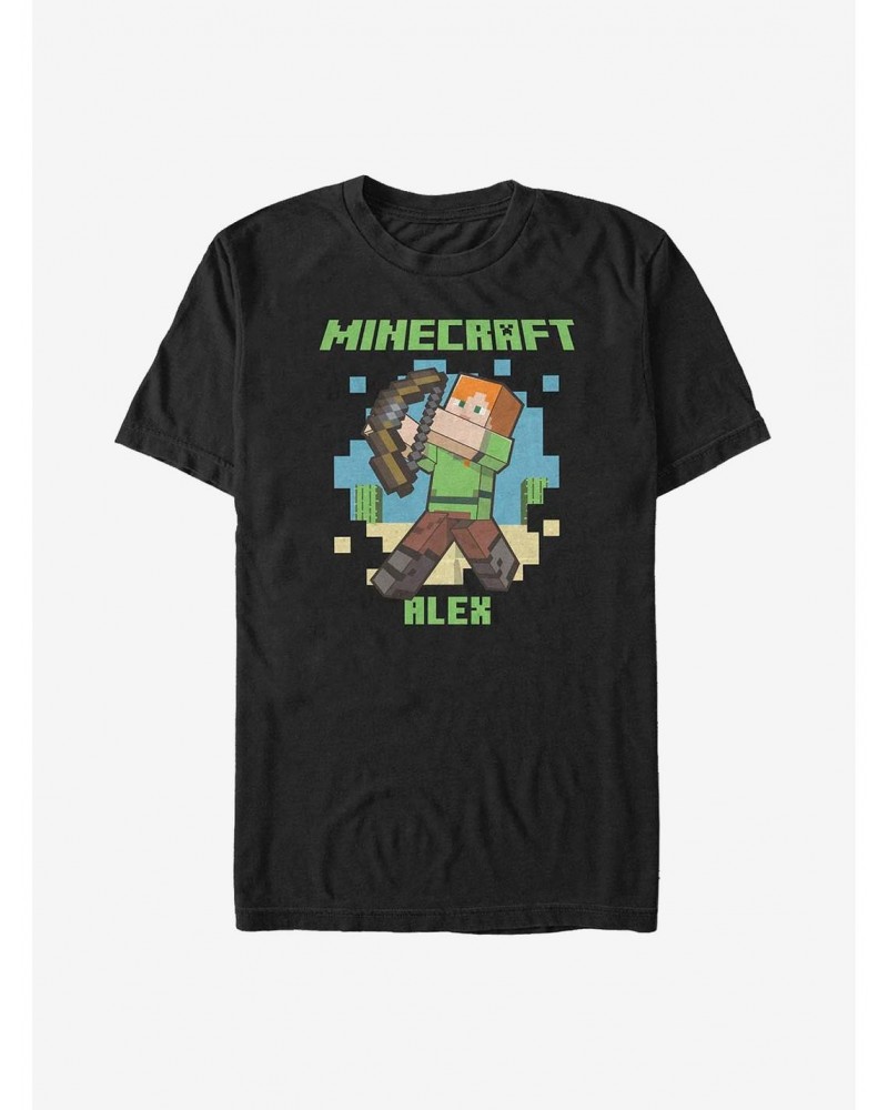 Minecraft Sniper Alex T-Shirt $7.27 T-Shirts