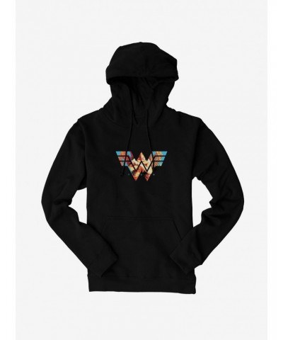 DC Comics Wonder Woman 1984 Blocking Insignia Hoodie $16.88 Hoodies