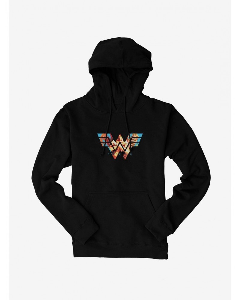 DC Comics Wonder Woman 1984 Blocking Insignia Hoodie $16.88 Hoodies