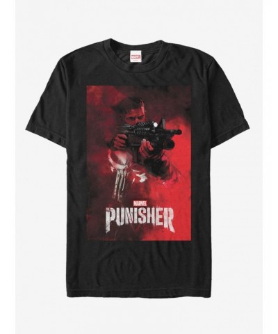 Marvel Punisher Scope Out T-Shirt $8.41 T-Shirts