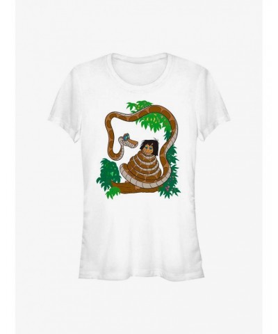 Disney The Jungle Book Snake In The Tree Girls T-Shirt $8.57 T-Shirts