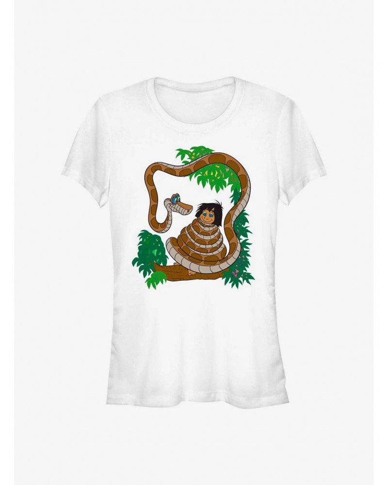 Disney The Jungle Book Snake In The Tree Girls T-Shirt $8.57 T-Shirts