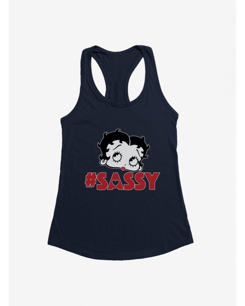 Betty Boop Hashtag Sassy Girls Tank $9.36 Tanks