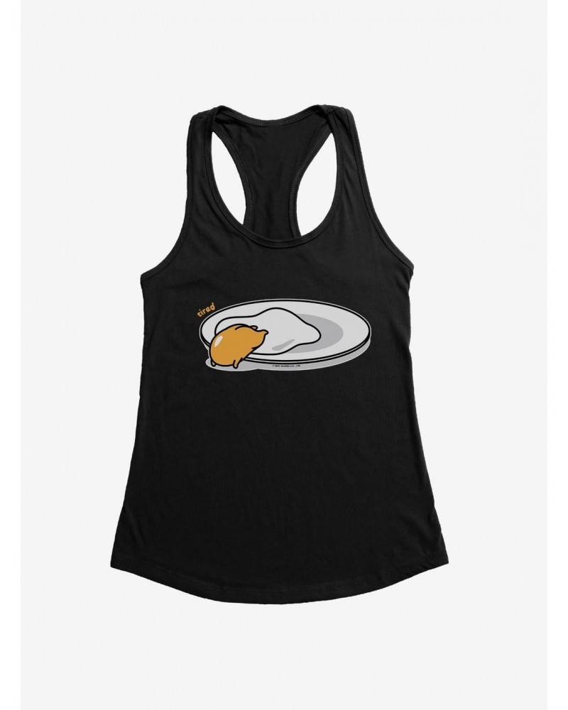 Gudetama Tired Girls Tank $6.37 Tanks