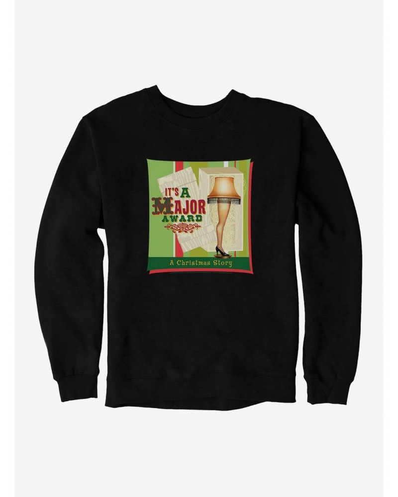 A Christmas Story Its A Major Award Leg Lamp Sweatshirt $9.15 Sweatshirts