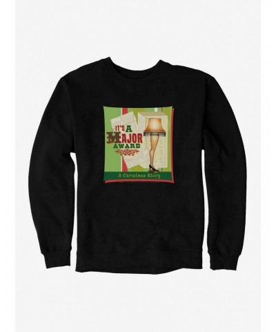 A Christmas Story Its A Major Award Leg Lamp Sweatshirt $9.15 Sweatshirts