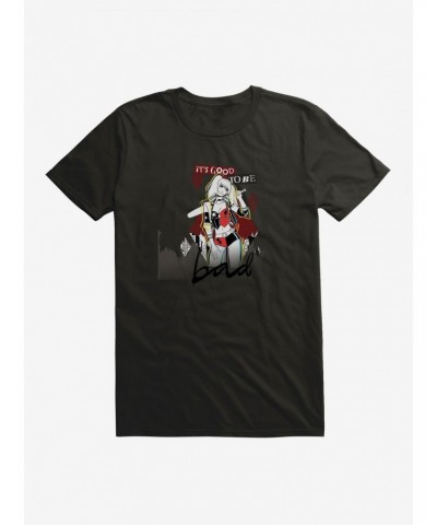 DC Comics Batman Harley Quinn It's Good To Be Bad T-Shirt $8.60 T-Shirts