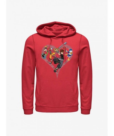 Disney Kingdom Hearts Sora Goofy Donald Hoodie $16.88 Hoodies