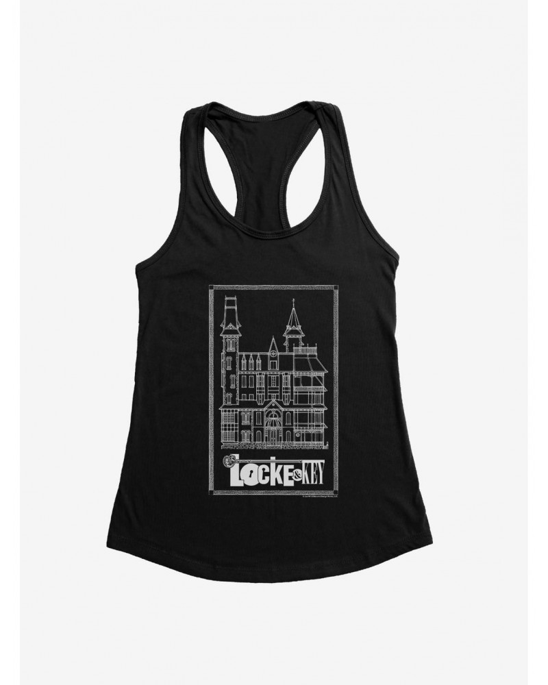 Locke & Key Blueprint Keyhouse Girls Tank $6.18 Tanks