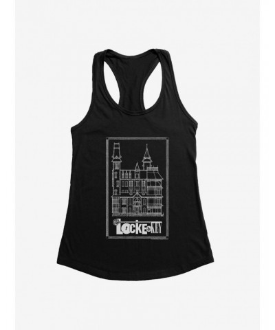 Locke & Key Blueprint Keyhouse Girls Tank $6.18 Tanks