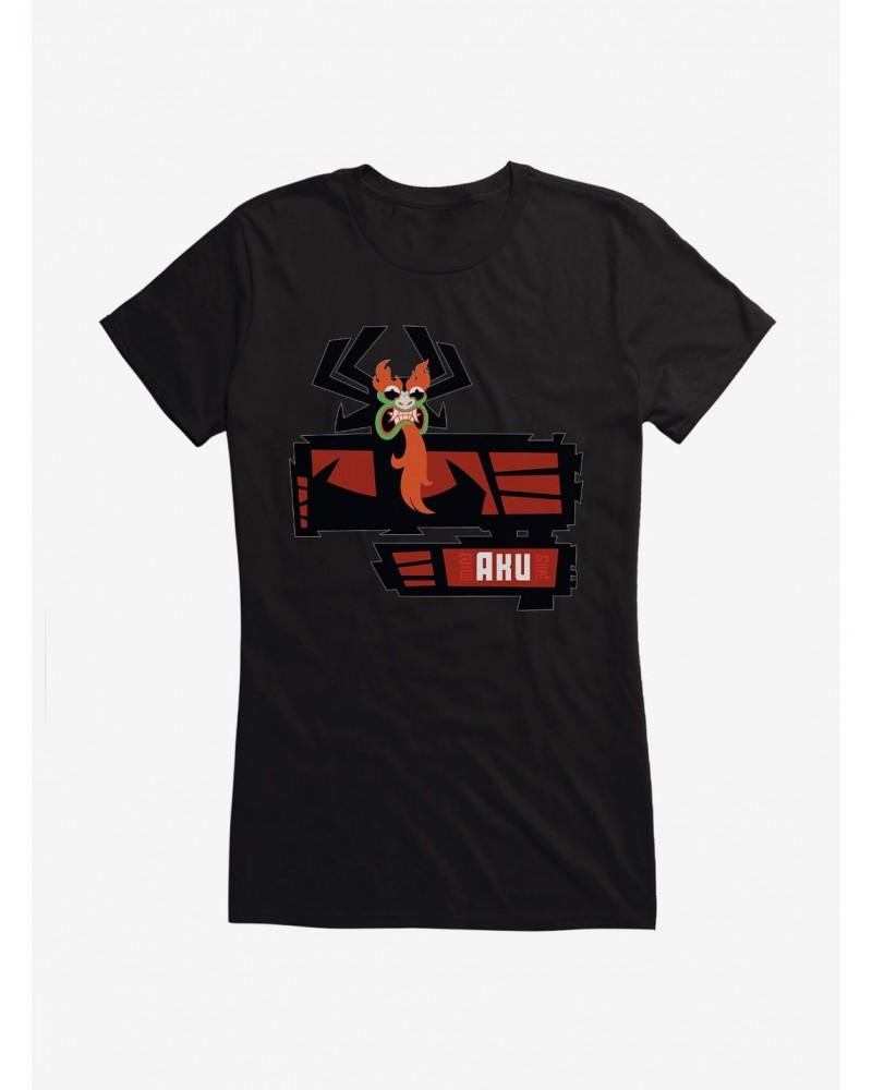 Samurai Jack Our Villain Girls T-Shirt $8.37 T-Shirts