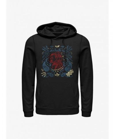 Marvel Ms. Marvel Line Drawing Hoodie $12.93 Hoodies