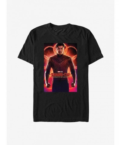 Marvel Shang-Chi And The Legend Of The Ten Rings Shang Chi Poster T-Shirt $11.95 T-Shirts