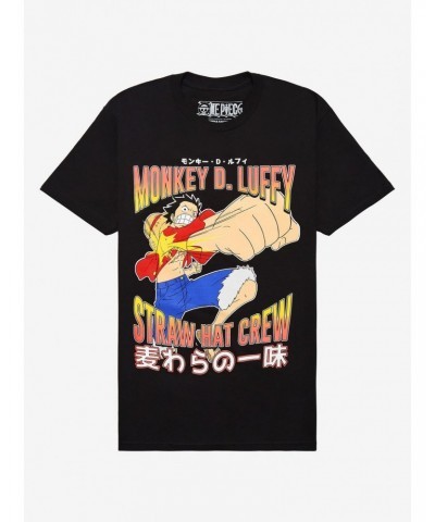 One Piece Luffy Punch T-Shirt $5.19 T-Shirts