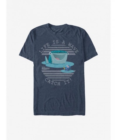 Disney Pixar Finding Dory Destiny Life is A Wave T-Shirt $8.80 T-Shirts