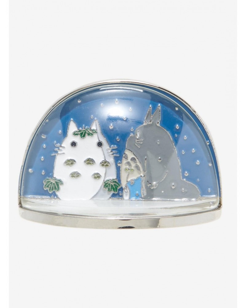 Studio Ghibli My Neighbor Totoro 3D Snow Globe Enamel Pin $4.95 Pins