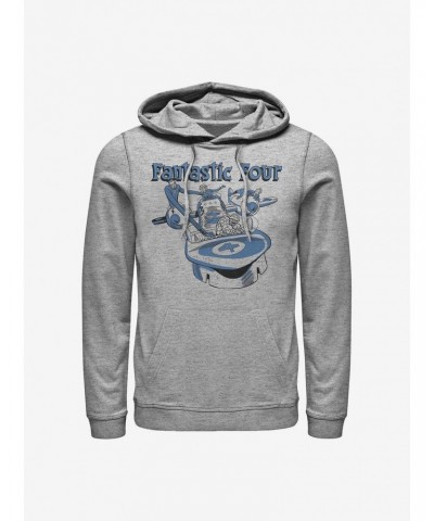 Marvel Fantastic Four Classic Four Hoodie $16.52 Hoodies