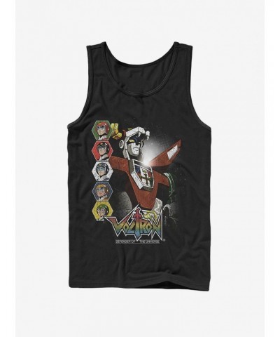 Voltron Character Panels Tank Top $6.37 Tops