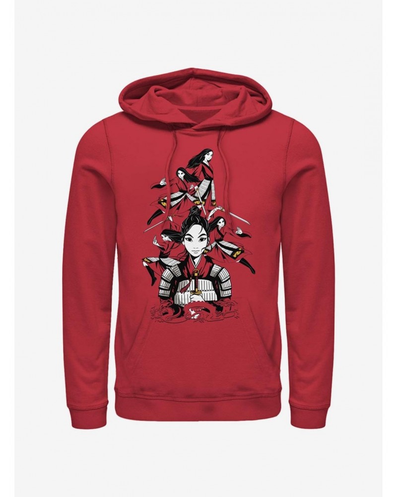 Disney Mulan Mulan Poses Hoodie $17.96 Hoodies