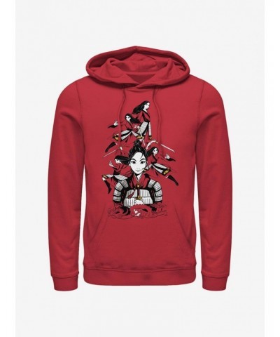 Disney Mulan Mulan Poses Hoodie $17.96 Hoodies