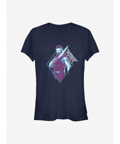 Marvel Shang-Chi And The Legend Of The Ten Rings Razorfist Badge Girls T-Shirt $8.72 T-Shirts