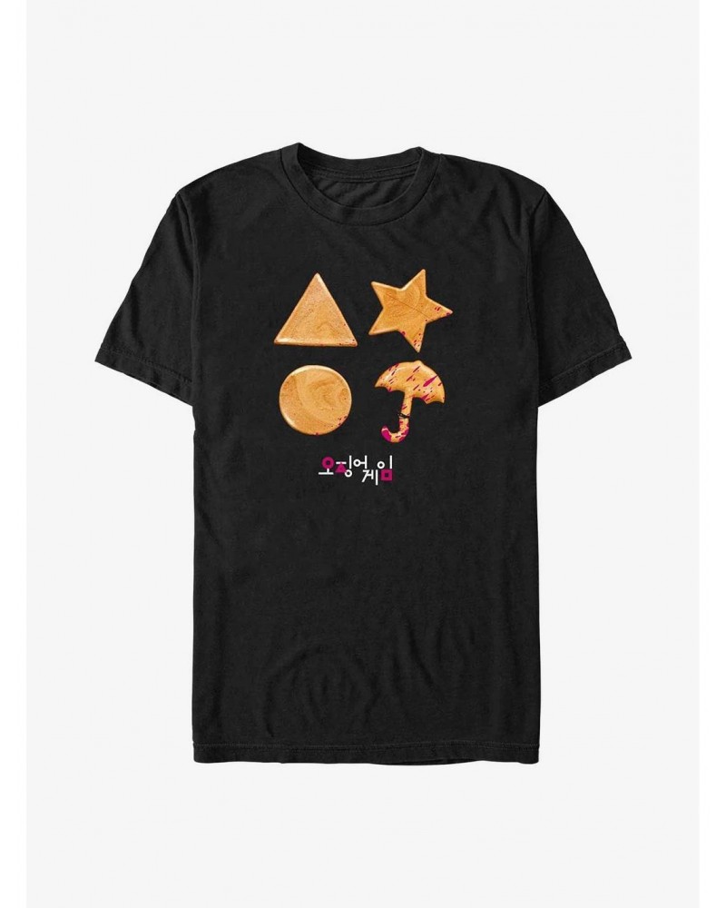 Squid Game Blood Cookies T-Shirt $5.59 T-Shirts