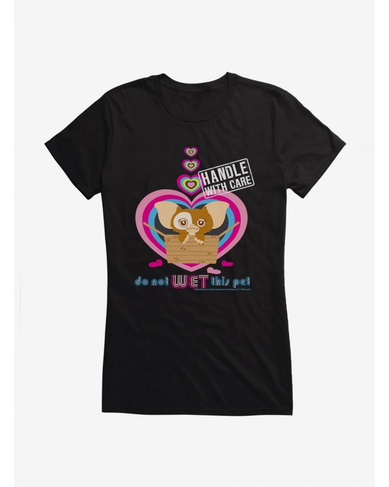 Gremlins Handle With Care Do Not Wet Girls T-Shirt $9.96 T-Shirts