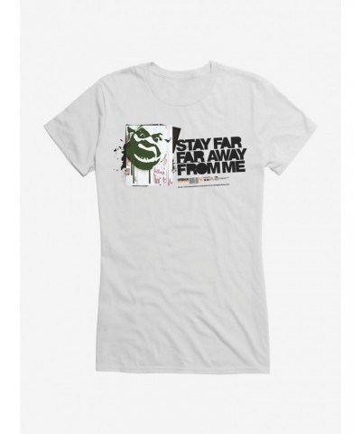 Shrek Stay Far Away Girls T-Shirt $9.56 T-Shirts