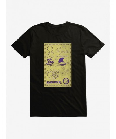 Casper The Friendly Ghost Doodles T-Shirt $7.17 T-Shirts