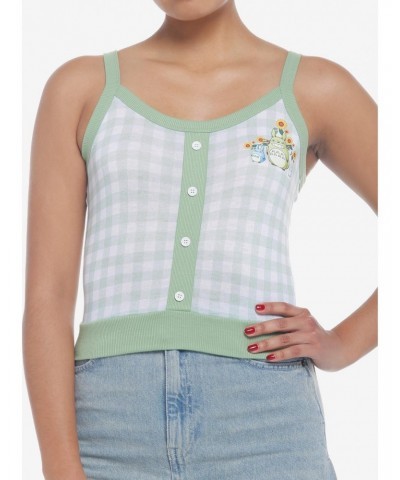 Her Universe Studio Ghibli My Neighbor Totoro Gingham Girls Crop Cami $10.64 Cami