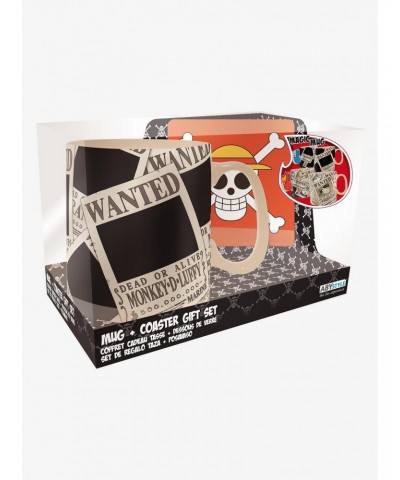 One Piece Straw Hat Crew Magic Mug & Coaster Set $6.77 Coaster Set