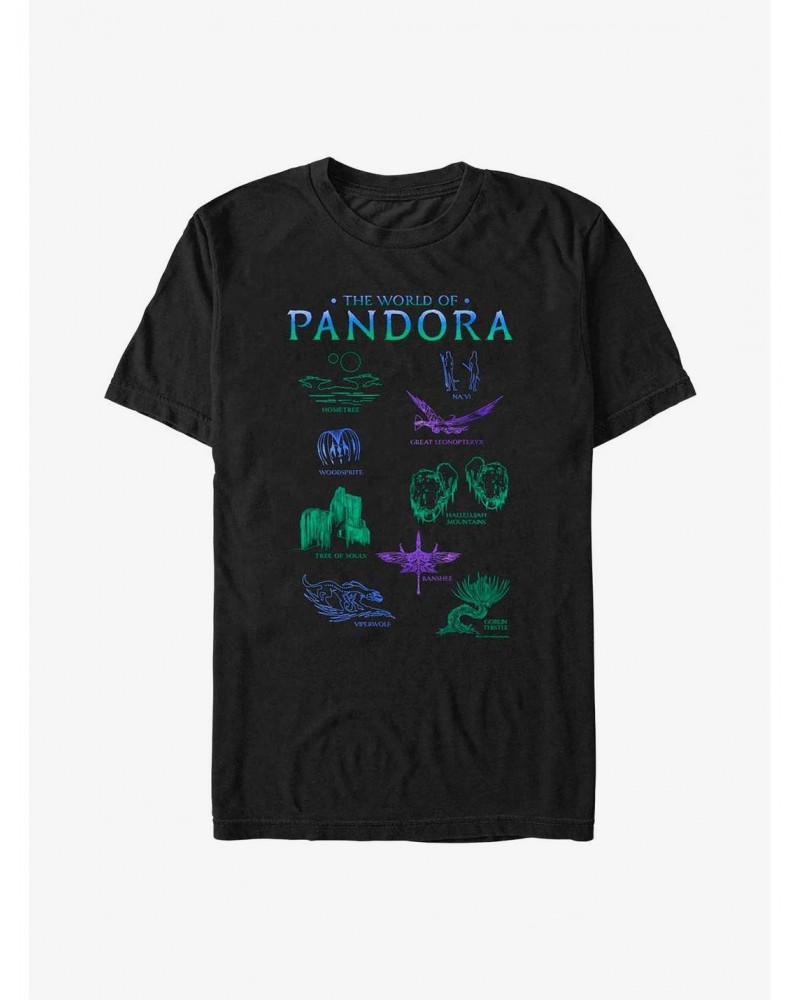 Avatar The World of Pandora T-Shirt $9.80 T-Shirts