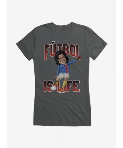 Ted Lasso Dani Rojas Futbol Is Life Girls T-Shirt $6.37 T-Shirts