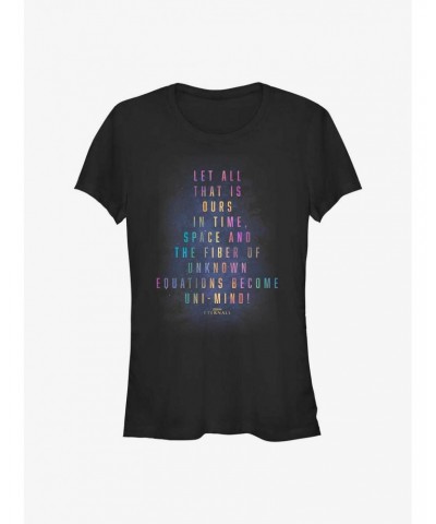 Marvel Eternals Our Oath Girls T-Shirt $6.31 T-Shirts