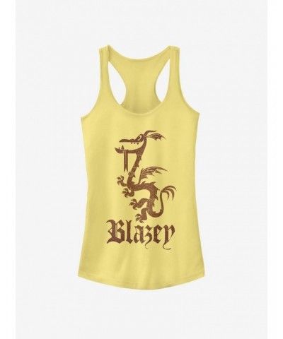 Disney Pixar Onward Blazey Crest Girls Tank $5.75 Tanks