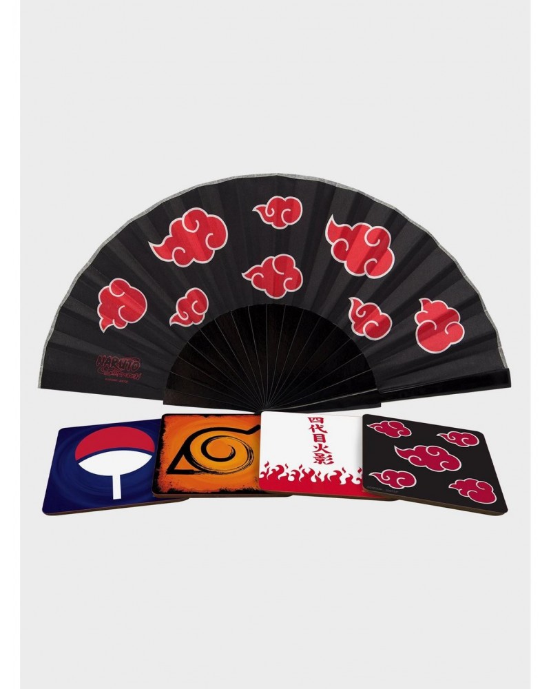 Naruto Shippuden Fan and Coaster Bundle $10.71 Plush Bundles