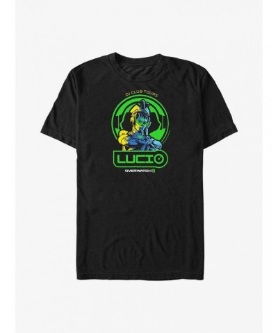 Overwatch 2 Lucio DJ Club Tours T-Shirt $7.19 T-Shirts