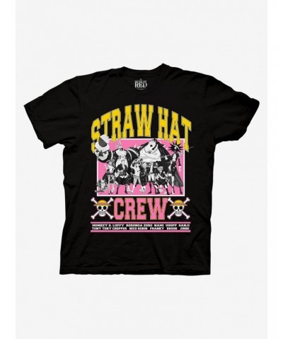 One Piece Film: Red Straw Hat Crew Varsity T-Shirt $7.53 T-Shirts