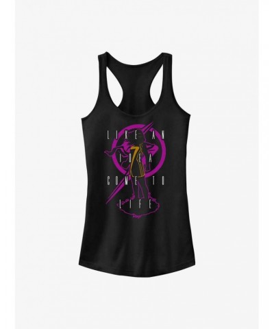 Marvel Ms. Marvel Silhouette Girls Tank $6.57 Tanks