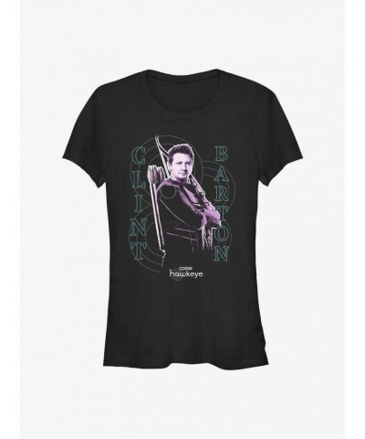 Marvel Hawkeye Clint Barton Girls T-Shirt $7.17 T-Shirts