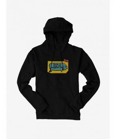 A Christmas Story Show Me How The Piggies Eat Hoodie $17.60 Hoodies