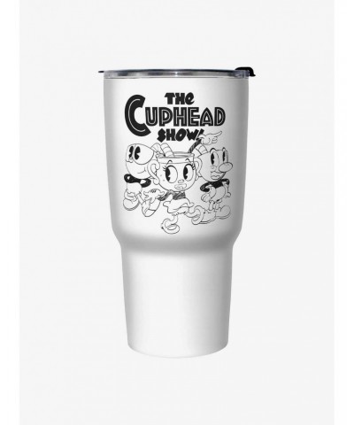 The Cuphead Show Plucky Three Travel Mug $9.27 Mugs