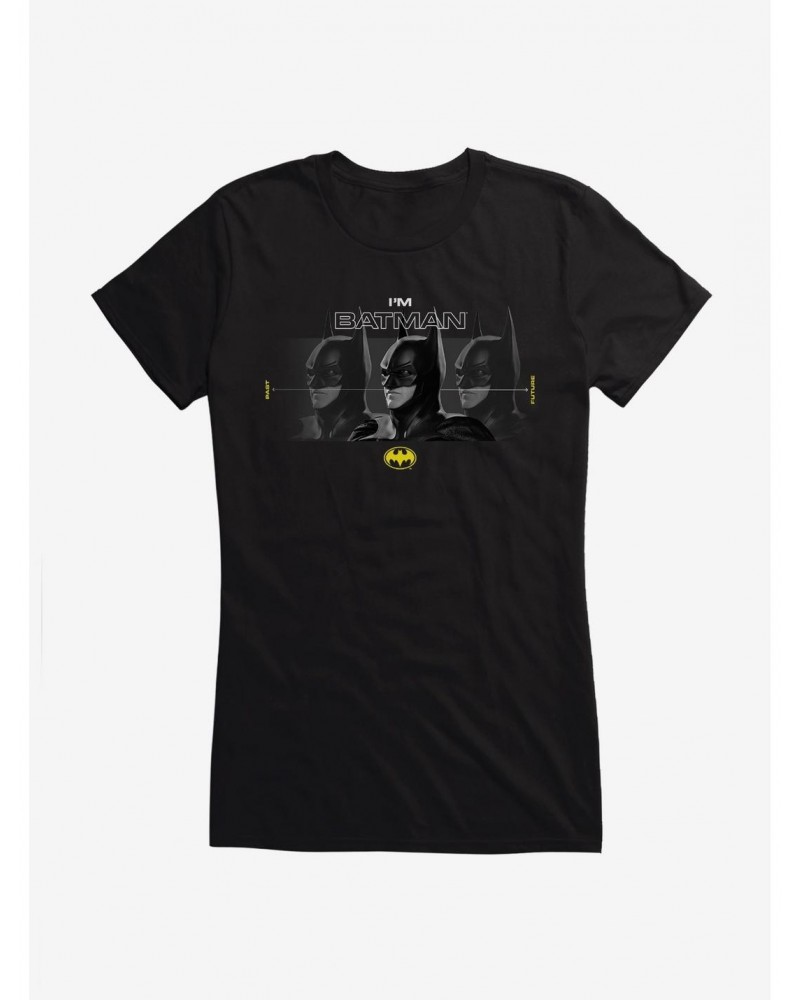 The Flash Batman Past To Future Girls T-Shirt $8.57 T-Shirts