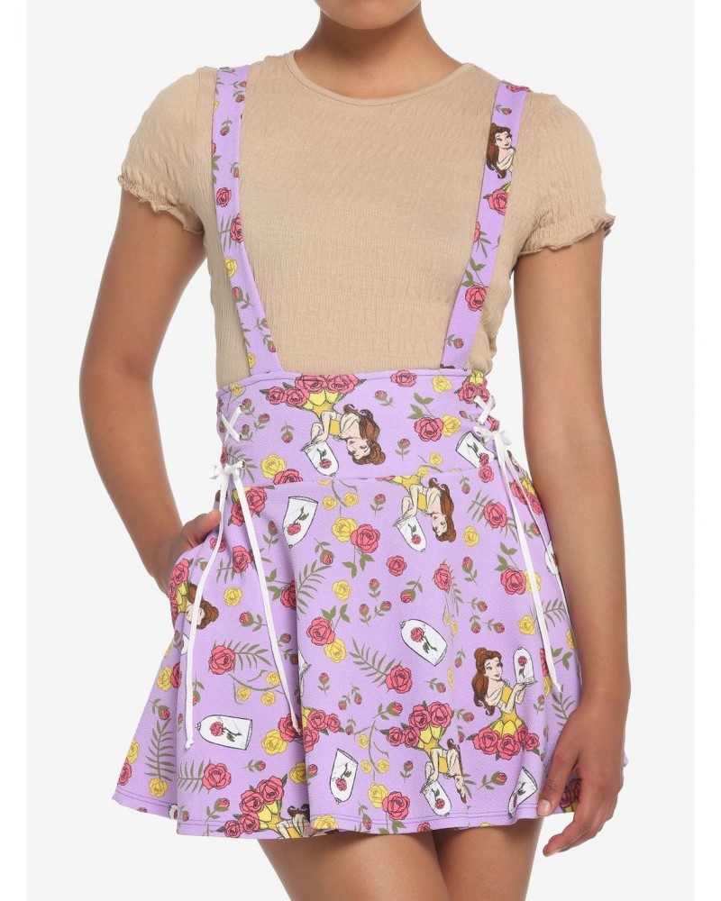 Disney Beauty And The Beast Roses Suspender Skirt $7.48 Skirts