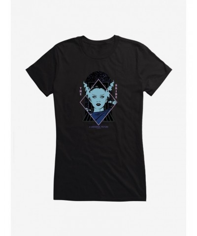 Bride Of Frankenstein The Bride Diamond Girls T-Shirt $9.96 T-Shirts