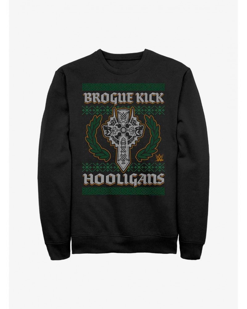 WWE Sheamus Brogue Kick Ugly Christmas Sweatshirt $12.99 Sweatshirts