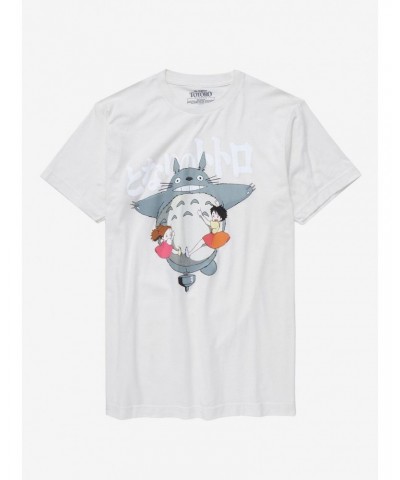 Studio Ghibli My Neighbor Totoro Flying T-Shirt $5.74 T-Shirts