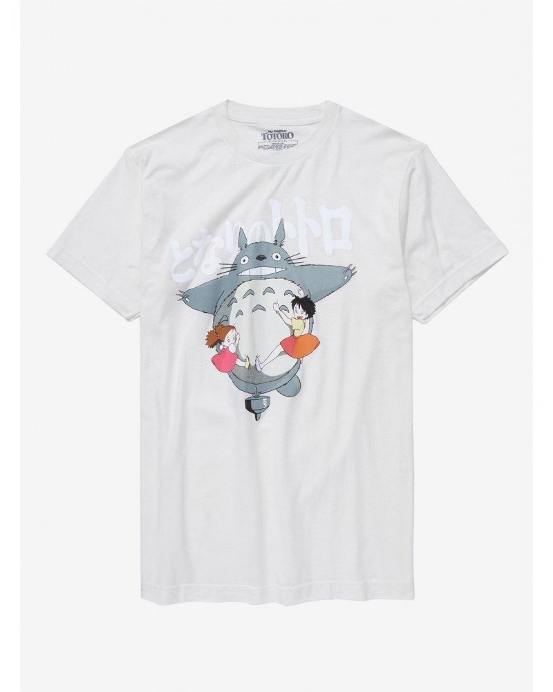 Studio Ghibli My Neighbor Totoro Flying T-Shirt $5.74 T-Shirts