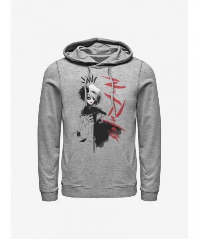 Disney Cruella No Rules Art Hoodie $19.31 Hoodies