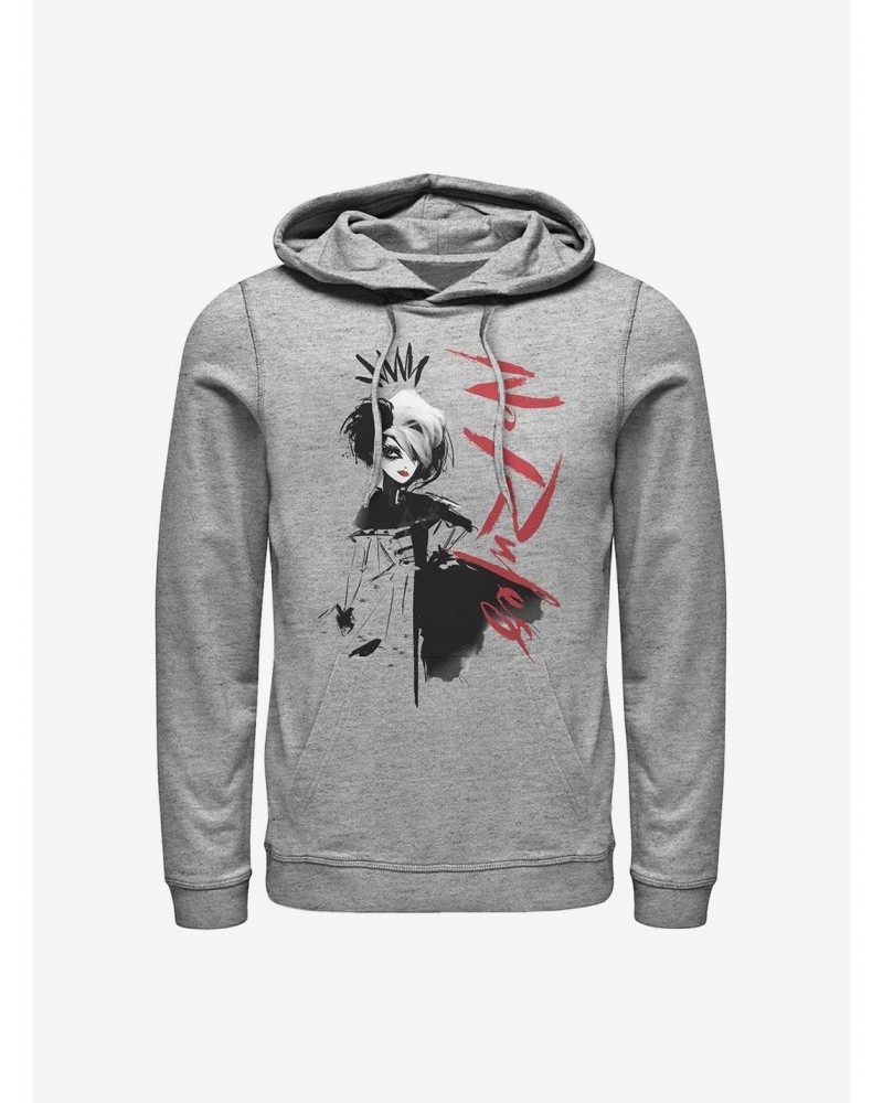 Disney Cruella No Rules Art Hoodie $19.31 Hoodies